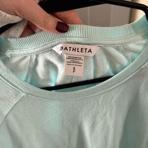 Athleta Aqua Blue Tee